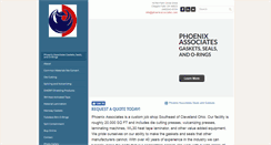 Desktop Screenshot of phoenixassociates.com